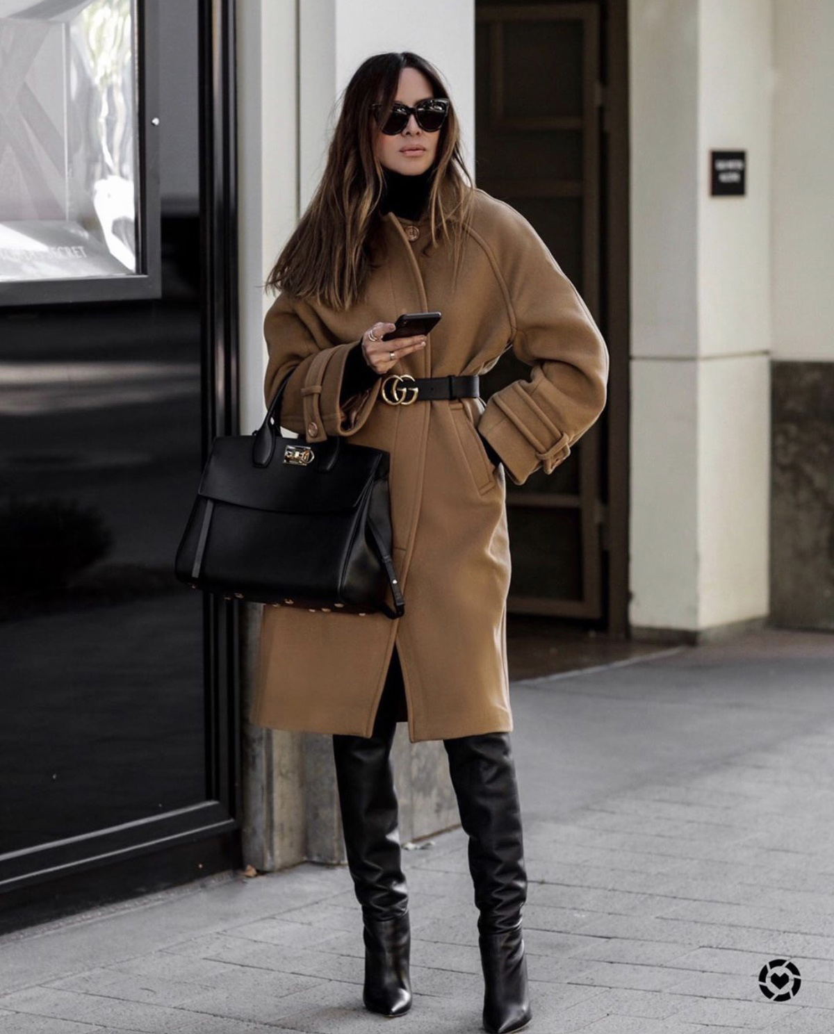 Coats Every Woman Should Own, belted camel coat, fall outfit inspiration by lolario style | lolariostyle.com